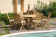 6 Seater Outdoor Garden Dining Round Denver Set (GS01)