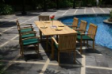 8 Seater Teak Outdoor Garden Furniture Madison Set (GS04)