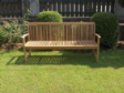 Teak Wood Elegance Garden Bench (GB03)