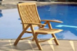 Teak Wood Elegance Recliner Chair (GR02)