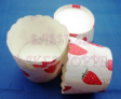 Muffin Cake Baking Paper Cups/Cases-STRAWBERRY-20pcs