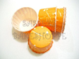 Muffin Cake Baking Paper Cup/Case-Pleated-YELLOW(M)-20pcs