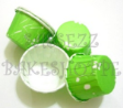 Muffin Cake Baking Paper Cup/Case-Pleated-GREEN(S)-20pcs