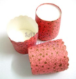 Muffin Cake Baking Paper Cups/Cases-PINK W VINES DESIGN-20pcs