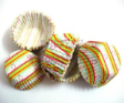 Mini tart/cake/petit four paper case/cups-MULTICOLOUR STRIPE-5.5cm