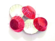 Mini tart/cake/petit four paper case/cups-RED FOIL-5.5cm