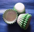 Mini tart/cake/petit four paper case/cups-GREEN STRIPE