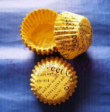 Mini tart/cake/petit four paper case/cup-YELLOW W WORDS