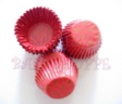 Mini tart/cake/petit four paper case/cups-RED W HEARTS-3.5cm