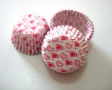 Mini tart/cake/petit four case/cups-SMALL HEARTS-3.5cm