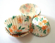 Mini tart/cake/petit four case/cups-ORANGE FLOWER-3.5cm