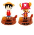 One Piece Luffy and Chopper Solar B - Solar powered figure by S&J