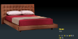 Caccina Fabric Bed-710