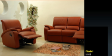 Caccina Recliner Sofa-9543