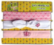 BUMBLE BEE 3pc Headband Butterfly - Pink (HB0004)