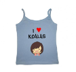 Ladies Casual by Capsuco - I ♥ Koalas Blue Colour Top