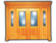 Classic Decorative - TSC2S_TSC24_TSC2S Wooden Door