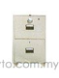 Uchida Key & Combination Fire Proof Safety Cabinet 2Drawer B4-2D