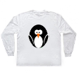 Ladies Casual by Capsuco - Penguin White Colour Long Sleeved T-Shirt