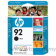 HP Black Inkjet Print Cartridge C-9362WN (HP 92)