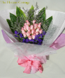 Birthday Floral Bouquet 'Pink Pink'