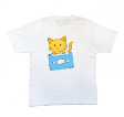 Ladies Casual by Capsuco - Cassette Cat White Colour T-Shirt