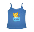 Ladies Casual by Capsuco - Cassette Cat Blue Colour Spaghetti