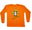 Ladies Casual by Capsuco - Recycle Panda Orange Colour Long Sleeved T-Shirt
