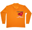 Ladies Casual by Capsuco - someone is missing in my heart Orange Colour Long Sleeved Polo T-shirt