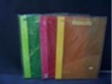 Files, Pocket And Binders - Shuter Transparent Colourful Display Book