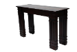 Console Table Coconut Shell Collection