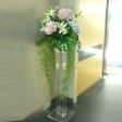 Congratulatory Floral Arrangement with 3 Hydrangeas & 3 Lilies