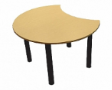 ESTIC Floral Dock Table - Beech Colour