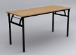 VELTINA Foldable Table - Beech Colour - 1500(W) x 600(D) x 760(D)