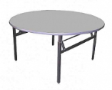 EAZIFOLD Round Table - Grey Colour - 900(DIA) x 760(H)