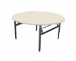 EAZIFOLD Round Table - Beech Colour - 900(DIA) x 760(H)