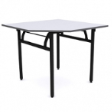 WOODSIDE Corner Table - Foldable table for corners. - Beech Colour