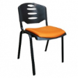 EAZI Library Chair - PVC - Tan Orange