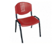PLASTO Basic Chair - Shell Red