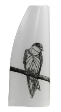 The Classic Black And White Vase Collection Hand painted Pacific Swallow.