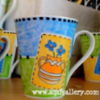 Aqaf Gallery Designer Series Coffee Mugs Gift Set