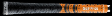 Golf Pride New Decade MultiCompound Grip For Golf (Orange)