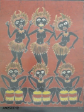 Batik Painting Collection- Dancing Ladies