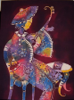 Batik Painting Collection-Sita 演奏家 Sita performer