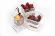 DESSERT CUP SQUARE 110ML BODY & COVER (500 SETS/CTN)