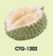 Clay Coin Box - Durian