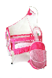 Pinky Lady Baby Cot