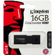 Kingston Data Traveler 100 Generation 3 8GB USB Flash Drive