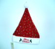 X'mas Emb Flower Christmas Hat