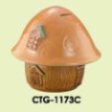 Clay Coin Box - Mushroom